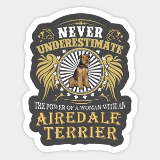 AIREDALE TERRIER TSHIRT Sticker